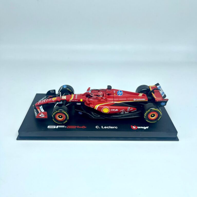 ფერარის 2024 წლის ბოლიდი SF-24 #16 ლეკლერი 1:43 მასშტაბი ბურაგო