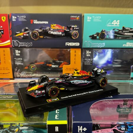 Oracle Red Bull Racing RB19  Miami GP 2023 #1 Max verstappen 1:43 მასშტაბი ბურაგო
